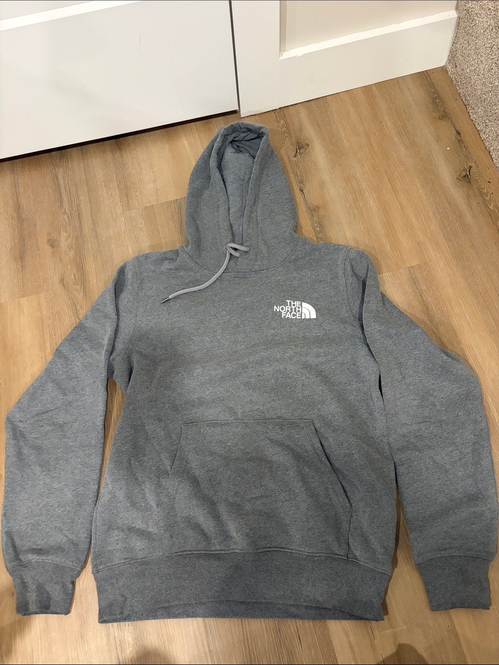The North Face Men's Heather Gray Pullover Hoodie